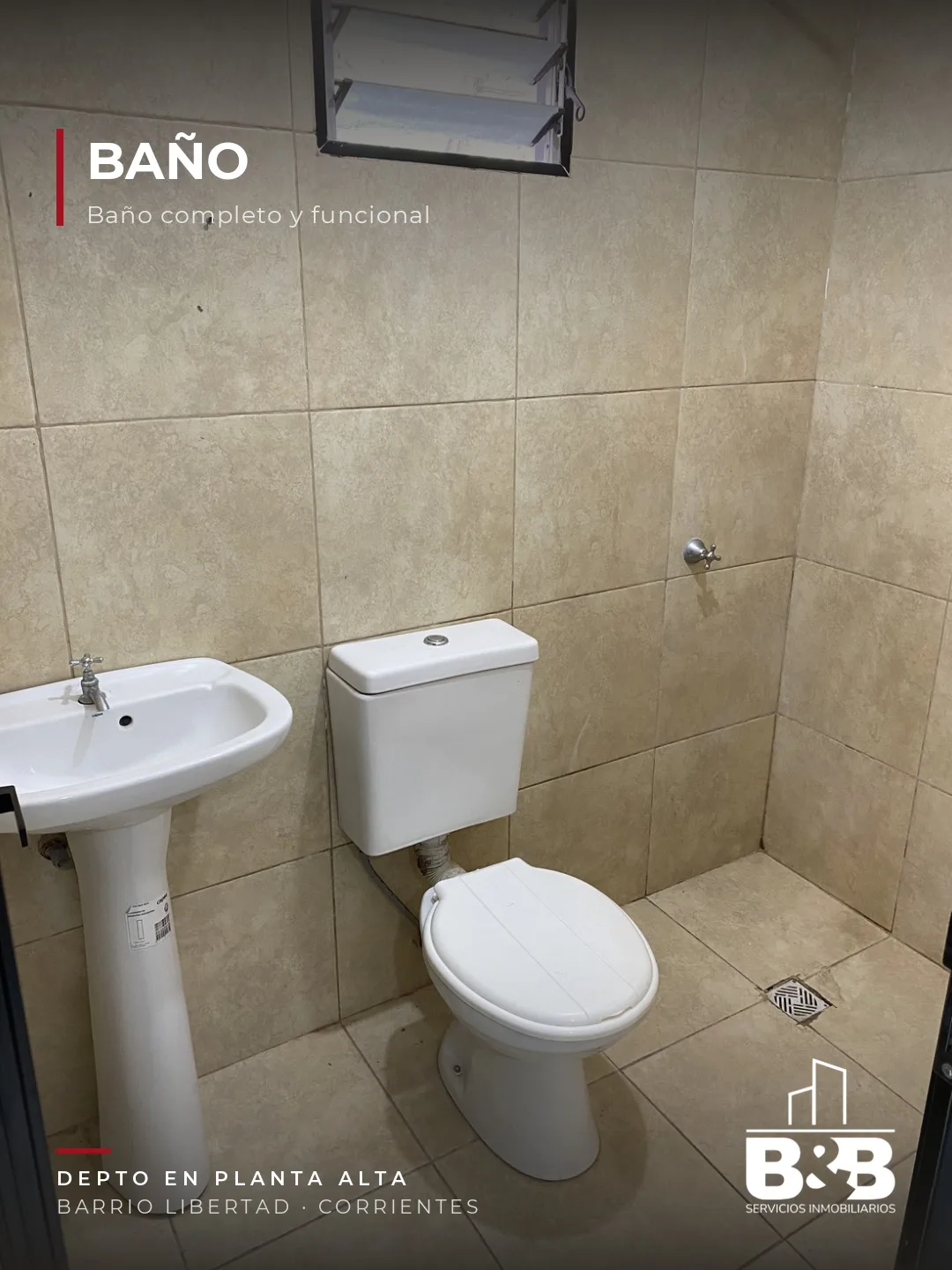 Departamento de 1 dormitorio en Rivadavia y Paraguay