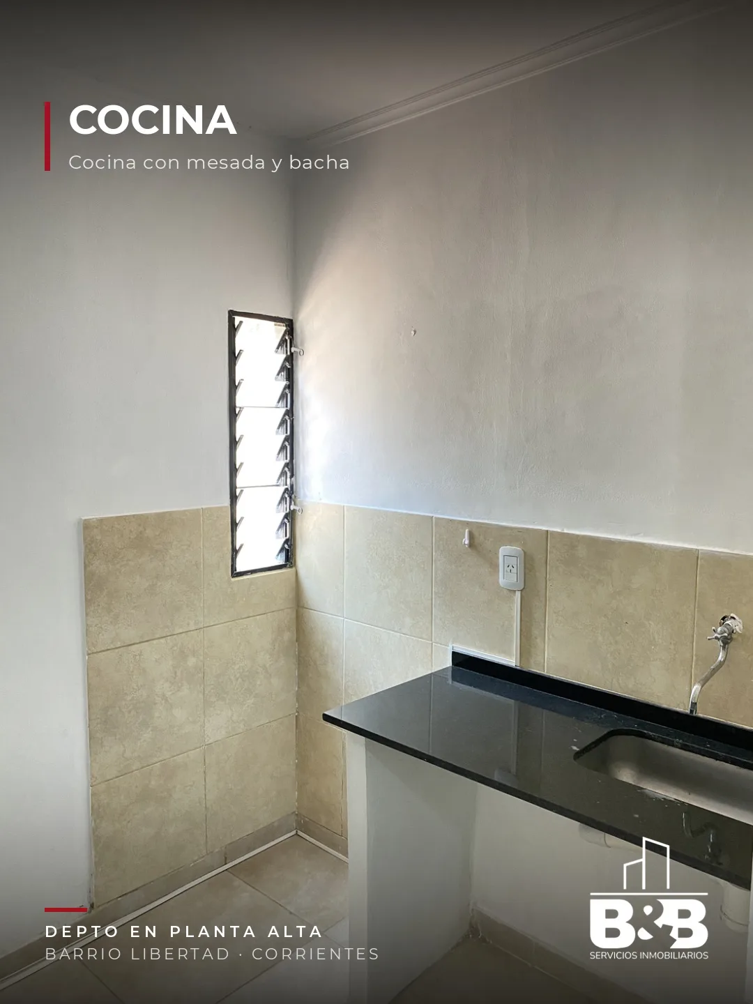 Departamento de 1 dormitorio en Rivadavia y Paraguay